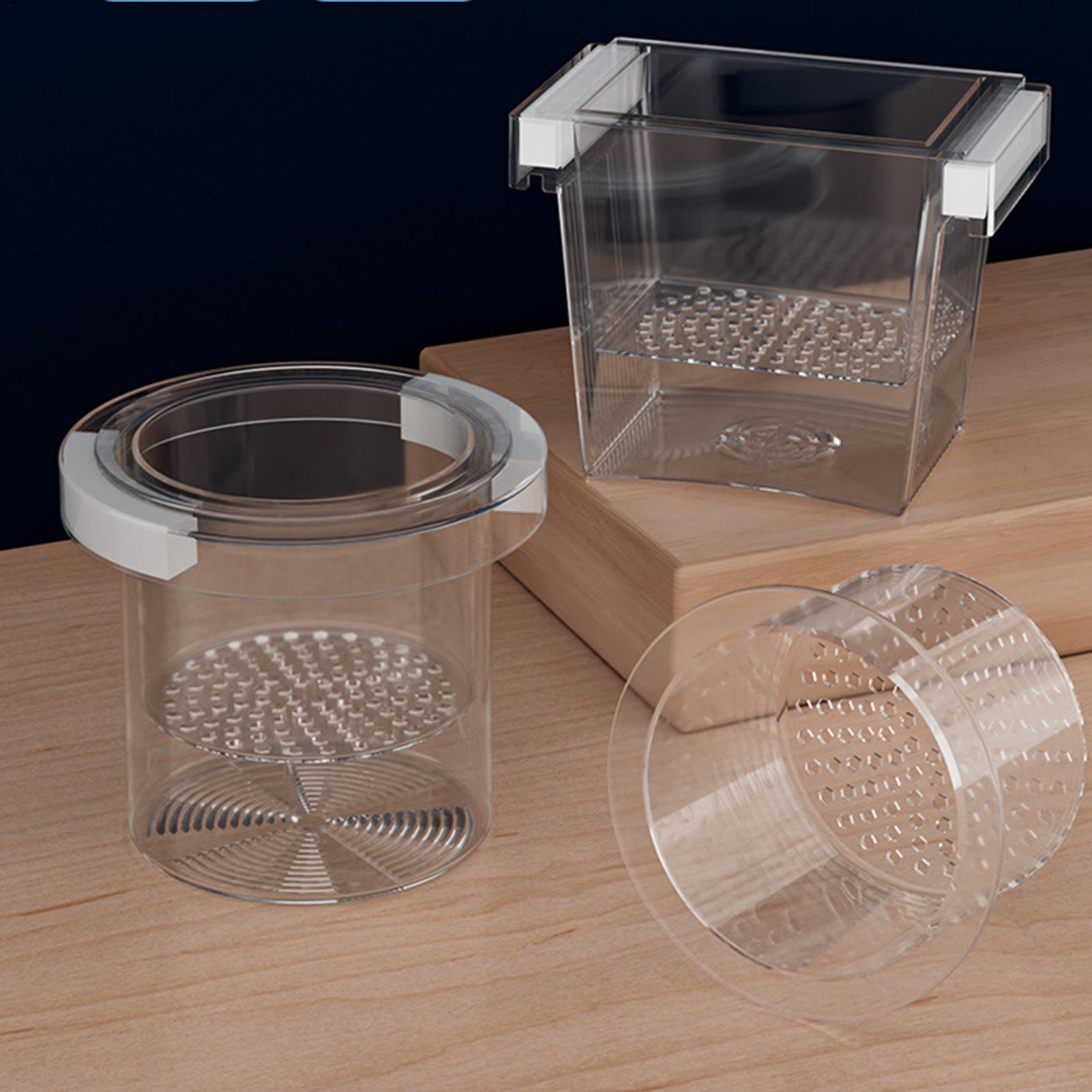 Aquarium Fish Feeder - Drijvende viskweek isolatiebox aquarium kweekbak voederbak