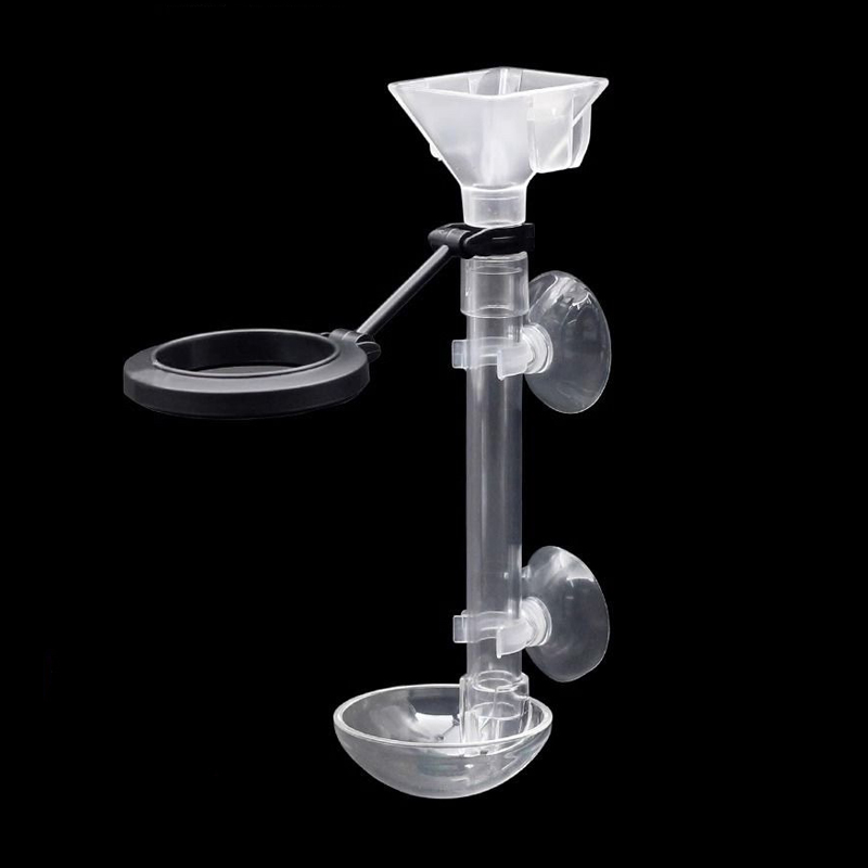 Aquarium Fish Feeder - Acryl Aquarium Vis Feeder Transparante Buis