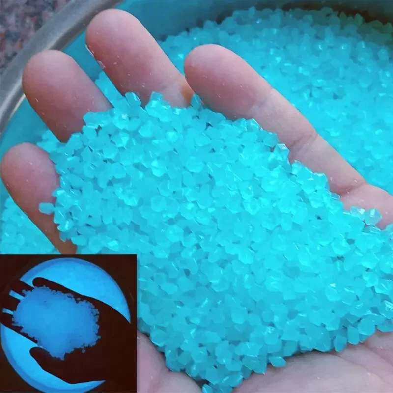 Aquarium Fish Farm - 1000 stks 3-5mm Lichtgevende Zand Glow
