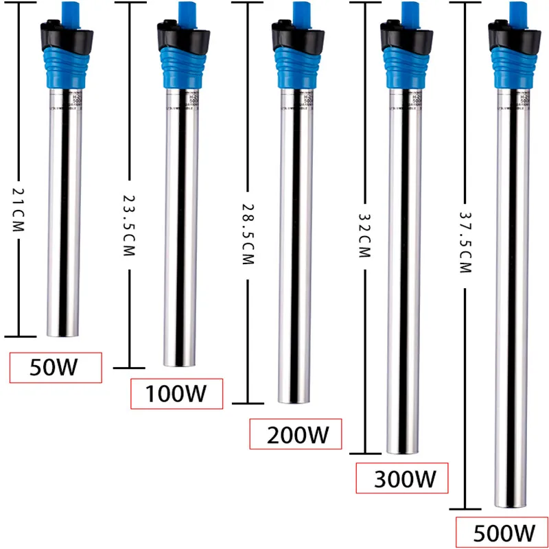 Aquarium Fish Quarantine - 50W/100W/200W/300W/500W Dompelbare Aquariumverwarmer Aquarium Aquarium Aquarium