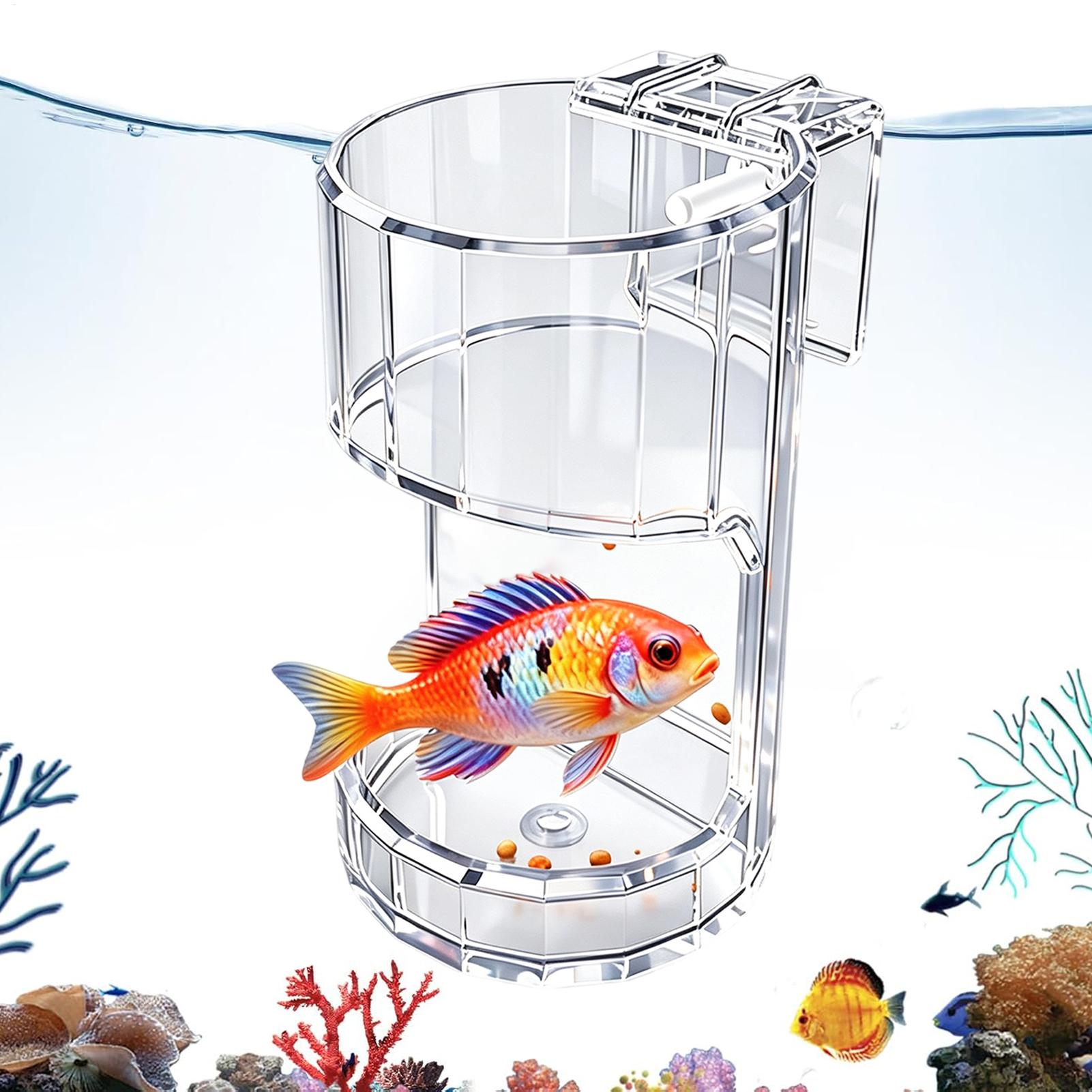 Aquarium Voerschaal Transparan - Aquarium Fish Feeder recensie en prijs