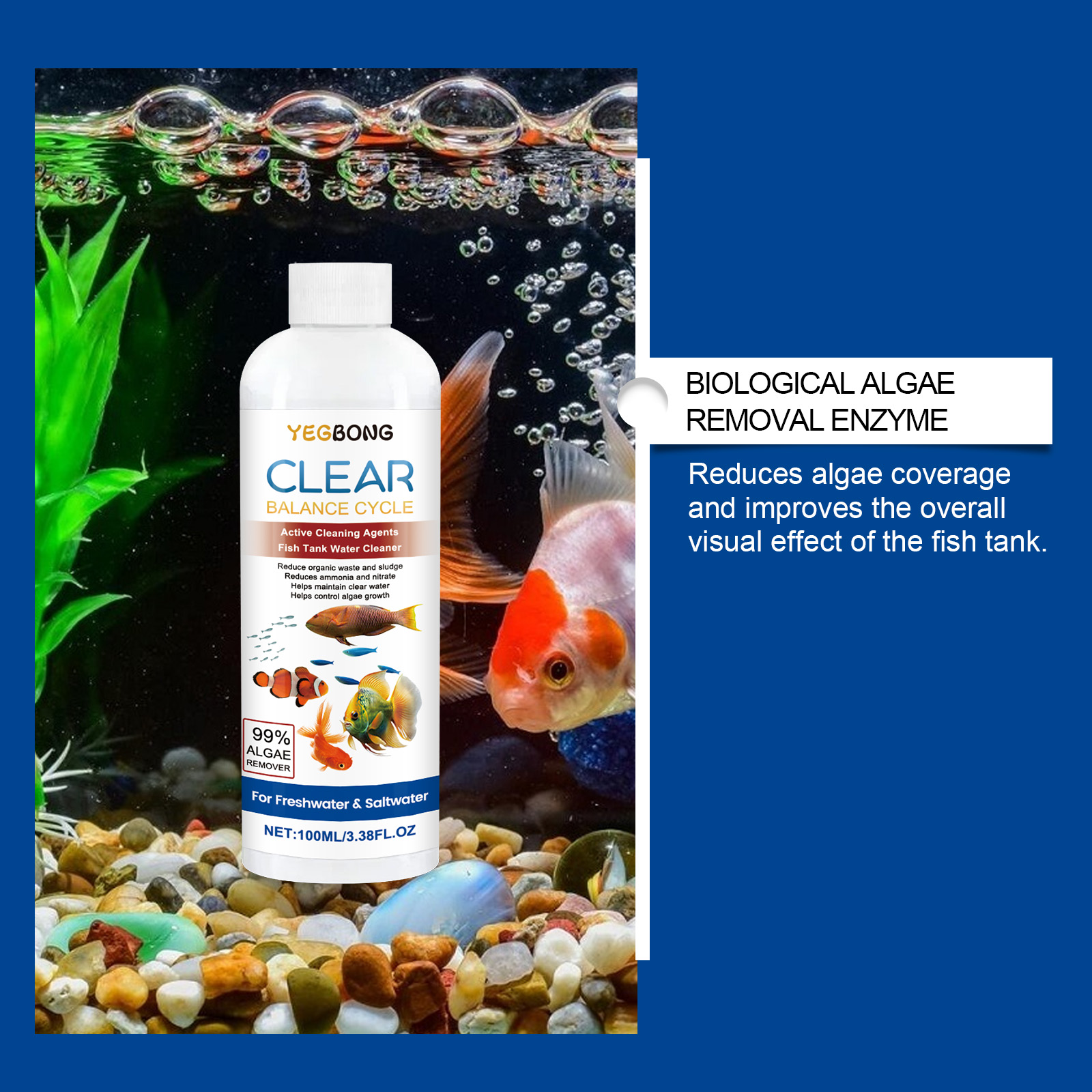 Aquarium Water Clarifier 100ml - Aquarium Fish Medicine recensie en prijs