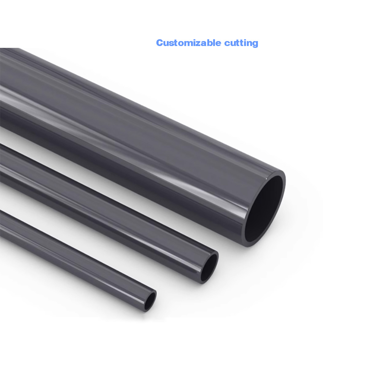 Zwart PVC Plastic Pijp Holle B - Aquarium Fish Youtube recensie en prijs