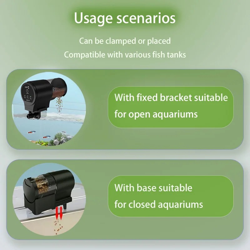 Fish Tank Feeder Intelligente  - Aquarium Fish Feeder recensie en prijs