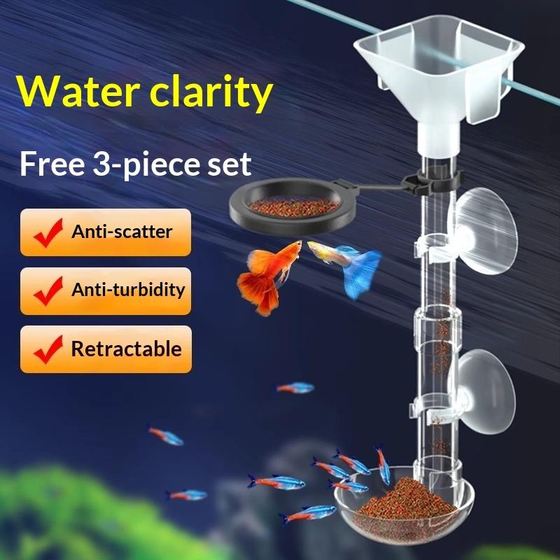 Met zuignappen voorkomt het ve - Aquarium Fish Feeder recensie en prijs