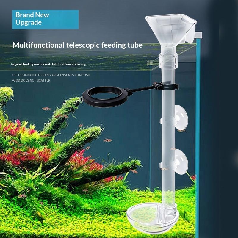 Met zuignappen voorkomt het ve - Aquarium Fish Feeder recensie en prijs