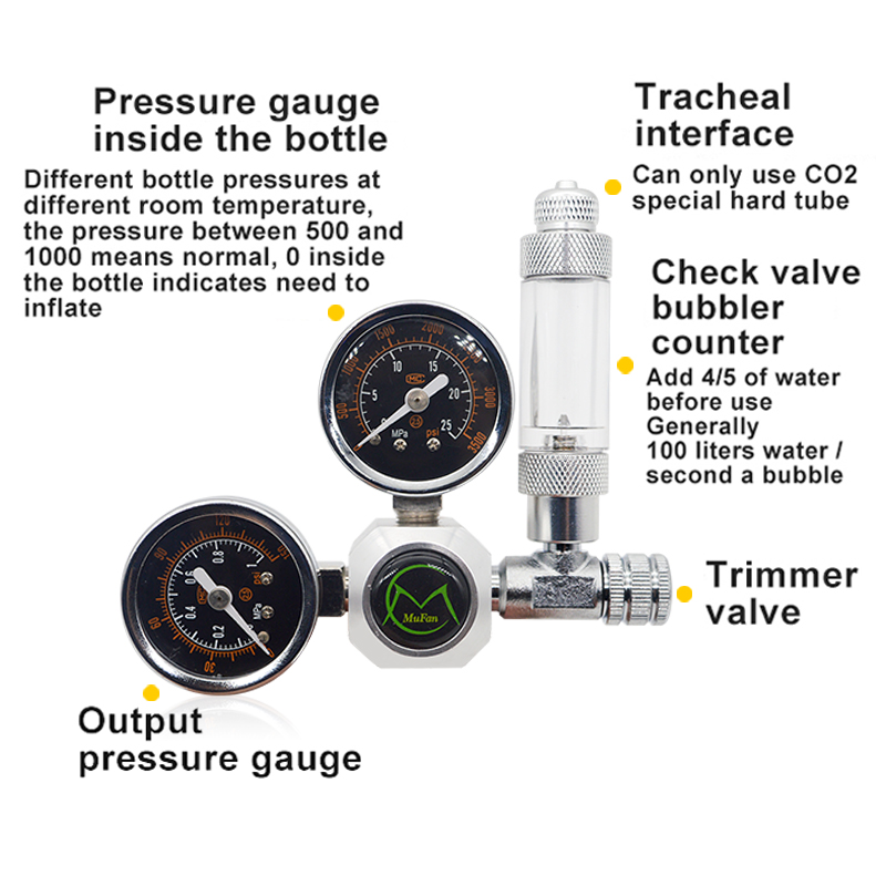 Aquarium CO2 Regulator Magneti - Aquarium Fish Quarantine recensie en prijs
